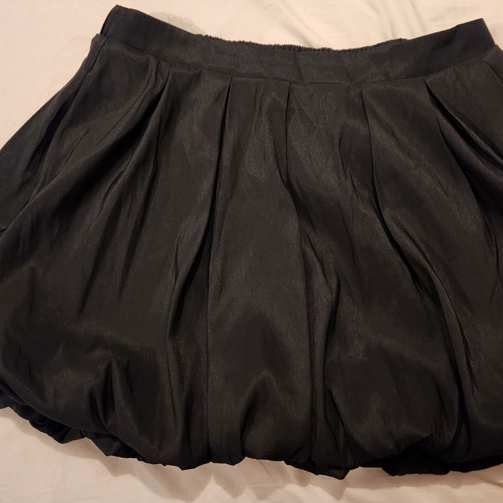 a new day Black Mini Skirt